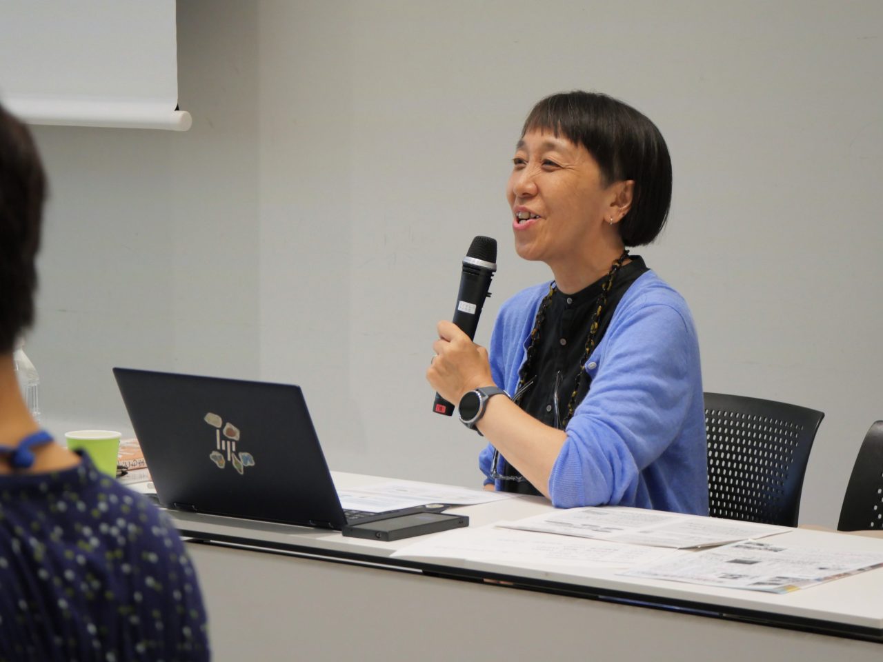 協働ステップアップセミナー Vol.1開催レポートの写真2 講師の三輪律江教授
