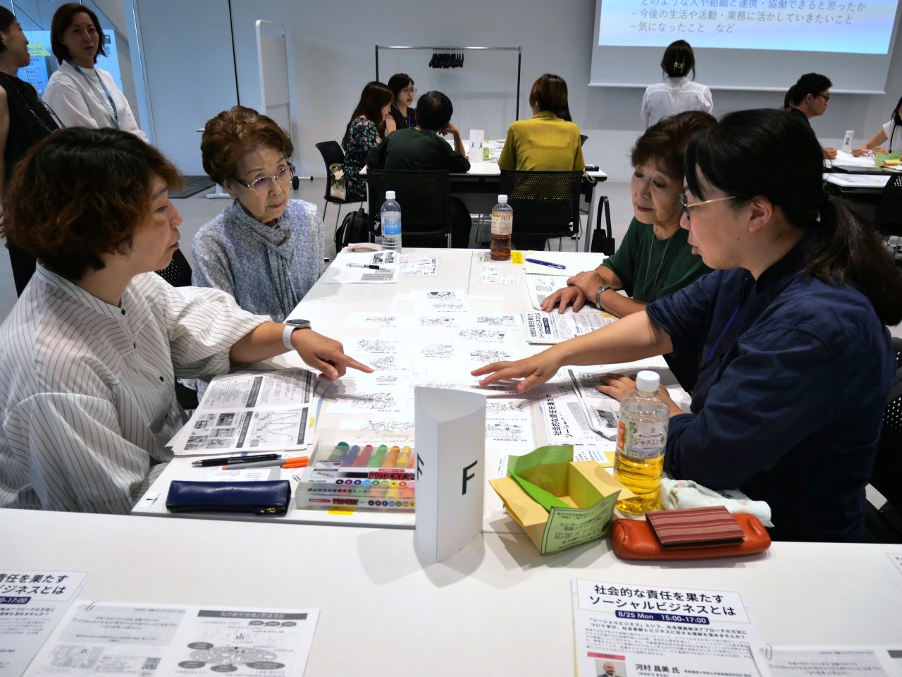 協働ステップアップセミナー Vol.1開催レポートの写真6 グループワークの様子