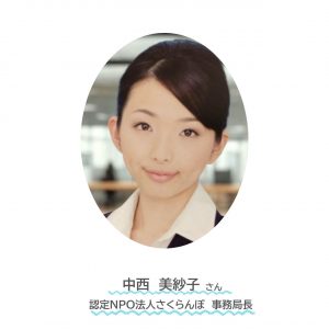 NPO法人さくらんぼ中西さん