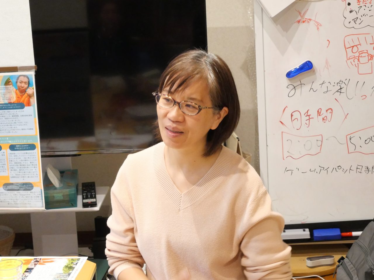 ハートフルポート大石さんが語る様子