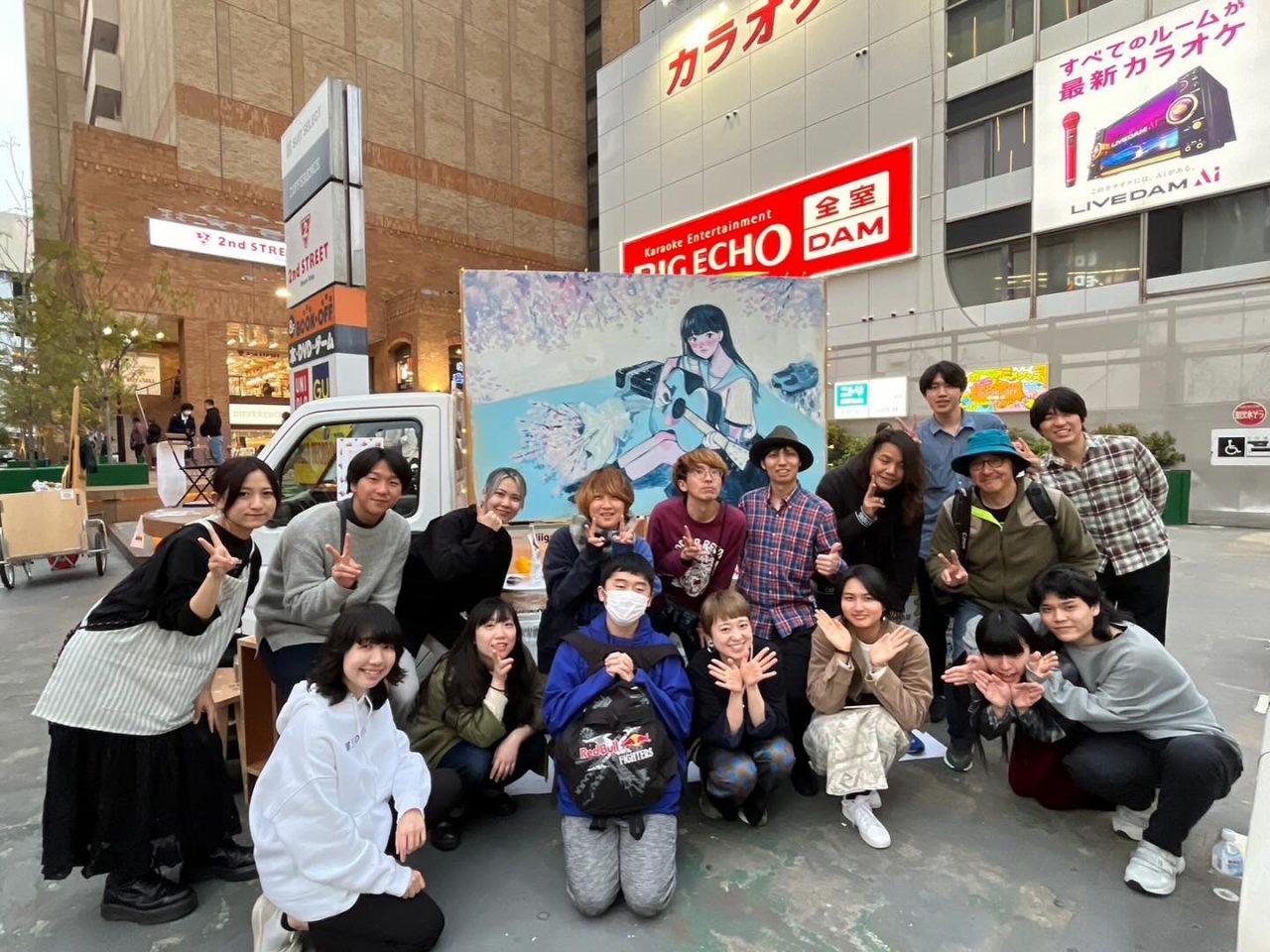 「移動型交流カフェプロジェクト」の様子(画像提供:第3の家族)