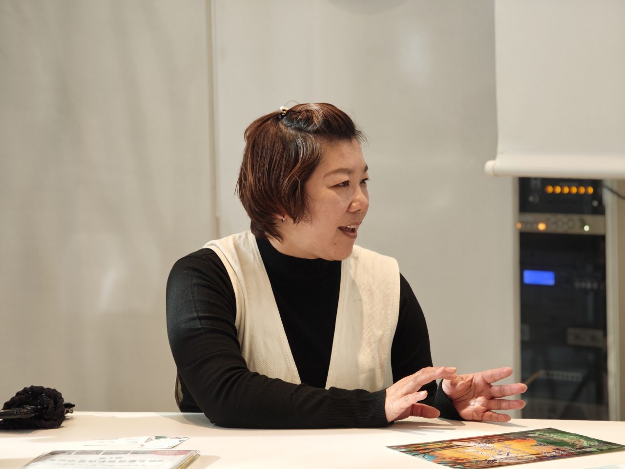 自助カナの今後を話す穴澤さん