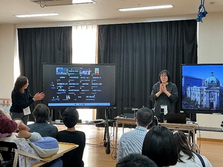 画像9-1　学芸員による出前講義