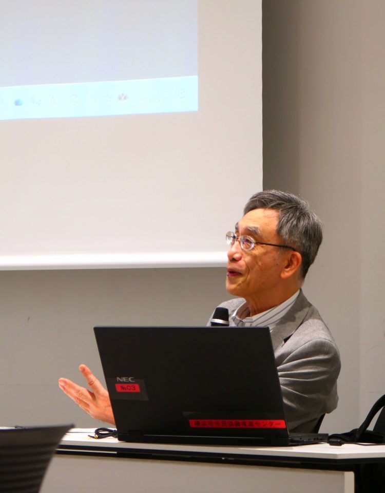 写真３　講師の名和田是彦さん